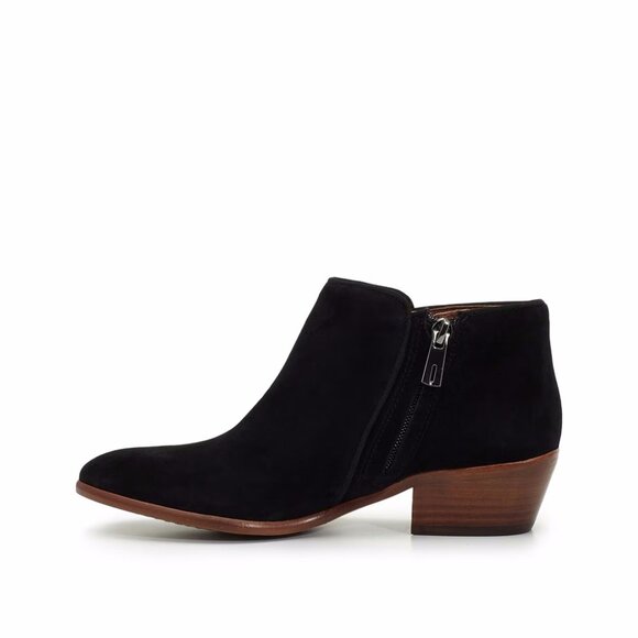 Sam Edelman black suede booties - Picture 2 of 6